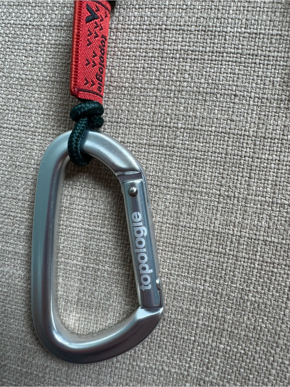 Braided Key Chain - Deep Forest - Picture 5 of 6